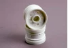 Traxxas Wheels white (rear) (2) (Tom Cat)