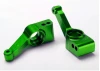 Traxxas Carriers stub axle (green-anodized 6061-T6 Aluminium) (rear) (2)