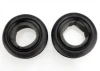 Traxxas Tires Alias ribbed 2.2 (wide front) (2)/ foam inserts (Bandit) (soft compound)