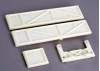 Traxxas Battery box set (2-sides/ 1-front/1-rear battery box connector)