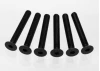 Traxxas Screws 4x30mm countersunk machine (hex drive) (6)