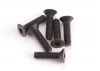 Screws - 3x12mm countersunk machine (6) (hex drive)