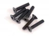 Screws - 3x15mm countersunk machine (6) (hex drive)