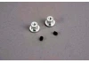 Traxxas Wing buttons (2)/ set screws (2)/ spacers (2)/ 3x8mm CS (2)