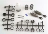 Traxxas Big Bore Shocks (short) (hard-anodized PTFE-coated T6 Aluminium) (assembled with TiN shafts w/ springs)(f/r)(2) (Note: Assembled with 32mm shafts 29mm shafts included)