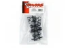 Traxxas Spring retainers upper lower (2)/ spring pre-load spacers: 1mm (4)/ 1.5mm (2)/ 2mm (2)/ 4mm (2)/ 8mm (2) (Big Bore Shocks)