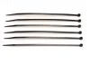 Traxxas Cable ties medium (black) (6)