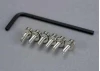 Traxxas Screws 3x10mm caphead machine (hex drive) (6)/ lockwashers (6)/ hex wrench