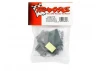 Traxxas Battery hold-down (grey) (1) / receiver hold-down (grey) (1) / metal posts (2)/ spacers (2)/ body clips (2)/ servo tape/ adhesive foam pad