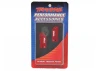 Traxxas Caster blocks 30-degree red-anodized 6061-T6 Aluminium (left right)