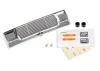Traxxas Grill Bigfoot No. 1 (chrome)/ decals/ adhesive tape/ mounting hardware