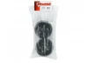 Traxxas Talon tires All-Star black chrome wheels foam inserts (assembled and glued) (electric rear) (2) (TSM rated)