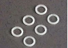 Traxxas White plastic washers (5x8x1.0mm) (6)