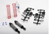 Traxxas Ultra Shocks (grey) (xx-long) (complete w/ spring pre-load spacers springs) (rear) (2)