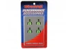 Traxxas Green-anodized Aluminium Shock caps (4) (fits all Ultra Shocks)