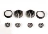 Traxxas Spring retainers upper lower (2)/ piston head set (2-hole (2)/ 3-hole (2)