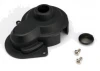 Dust cover/rubber plug (w/ screws) (Stampede/Rustler)