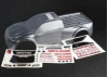 Traxxas Body E-MAXX Brushless (clear requires painting)/ decal sheet