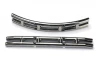 Traxxas Bumpers black chrome (f r)
