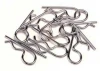 Traxxas Heavy Duty Body Clips - Silver (12)