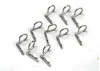 Traxxas Body clip (mounting clip) angled 90-degrees (10)