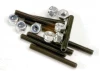 Traxxas Set (grub) screws 3x25mm (8)/ 3mm nylon locknuts (8)