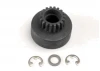 Traxxas Clutch bell (18-tooth)/ 5x8x0.5mm fiber washer (2)/ 5mm E-clip (requires 4609 - ball bearings 5x10x4mm (2)