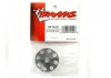Traxxas 40mm Aluminium flywheel (larger knurled for use with starter boxes) (TRX 2.5 and TRX 2.5R) (silver-anodized)