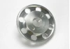 Traxxas 40mm Aluminium flywheel (larger knurled for use with starter boxes) (TRX 2.5 and TRX 2.5R) (silver-anodized)