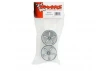 Traxxas Pro Star Chrome Wheels - 2.2 Inch Diameter - 12mm Hex Fit