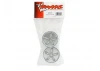 Traxxas Pro Star Chrome Wheels - 2.2 Inch Diameter - Bearing Fit