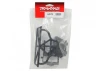 Traxxas Bumper (rear)/ battery box/ battery box cover/ switch cover/ body clip/ 3x15mm RM (2)/ 3x12mm CM (2)