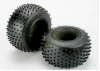 Traxxas Tires Pro-Trax spiked 2.2 (soft-compound)(rear) (2)/ foam inserts (2)