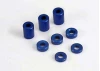 Traxxas Blue-anodized Aluminium spacers (3x6x8mm) (3)/ (3x6x1.5mm) (2)/ 3x6x2.5mm) (4)