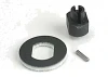 Traxxas Disc brake/ hub adapter/ 2mm pin