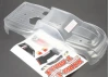 Traxxas T-MAXX Clear Body (long wheelbase) (requires painting)/ window lights decal sheet