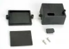 Traxxas Box receiver/ x-tal access rubber plug/ adhesive foam chassis pad