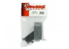Traxxas Box battery (grey)/ adhesive foam chassis pad/charge jack plug (rubber)