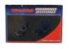 Traxxas Bulkheads front (machined 6061-T6 Aluminium) (blue) (l r) (requires use of 4939X suspension pins)