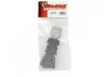 Traxxas Skidplate front plastic (grey)/ stainless steel plate
