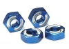 Traxxas Aluminium Wheel Hex Hubs blue-anodized