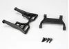 Traxxas Wheelie bar arm (1)/ connector (1)/ 3x12 SS (hex drive) (4)
