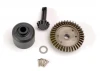 Traxxas Ring gear 37-T/ 13-T pinion/ diff carrier/6x10x0.5mm PTFE-coated washer (1)/ 2x8mm countersunk machine screws (4)