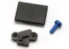 Traxxas Cover plates and seals forward only conversion (Revo) (Optidrive blank-out plate Optidrive sensor cover shift fork cover) These seals cover all of the openings in the receiver box and transmission when the forward only conversion is instal ** CLEA