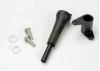 Traxxas Slide carb linkage bellcrank post/ 5x8x2.5 plastic bushing (2)/ bellcrank/ 5x8x0.5 fiber washer (2)/ 3x10 WM