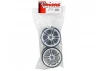 Traxxas SS (Split-Spoke) 3.8 Wheels (chrome) (2) (fits Revo/MAXX series with 14mm Hex)