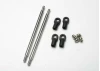 Traxxas Push rod (steel) (assembled with rod ends) (2) (use with long travel or 5357 progressive-1 rockers)