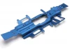 Traxxas Chassis Revo 3.3 (extended 30mm) (3mm 6061-T6 Aluminium) (anodized blue)