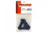 Traxxas Bulkhead tie bars front rear (blue-anodized Aluminium)