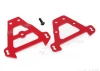 Traxxas Bulkhead tie bars front rear (red-anodized Aluminium)